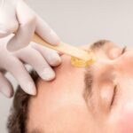 Men's brow grooming treatment and Men's waxing at Aesthetics by Thaddeus
